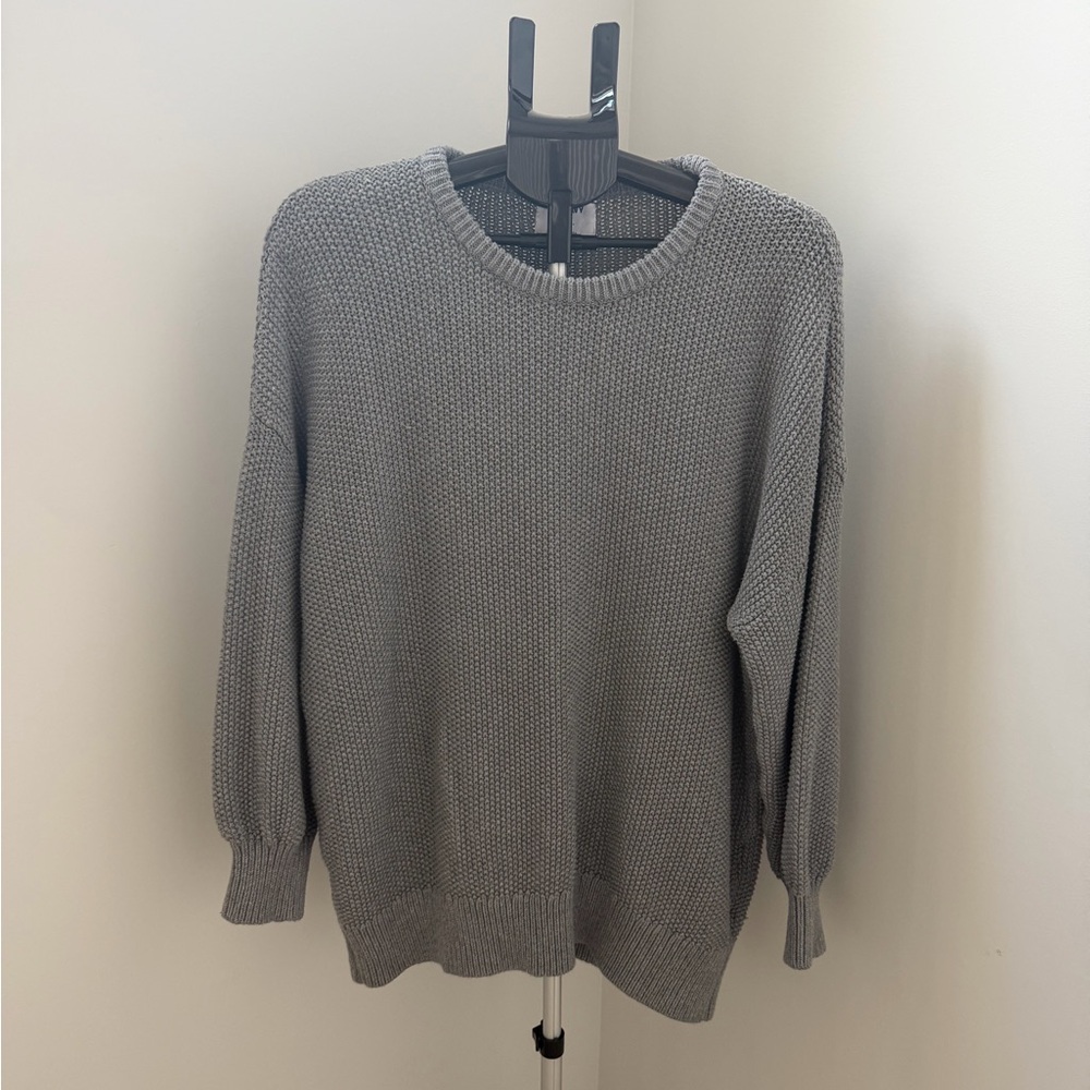 Old Navy | Men's Crewneck Sweater in Charcoal Tunic